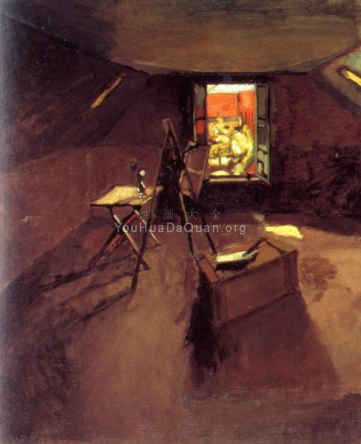 屋檐下的工作室 - 亨利·马蒂斯